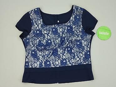 chabrowa bluzki plus size: Women's blouse, size 2XL — 2