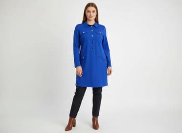 koszule z zakrytymi guzikami: Sukienka damska, rozmiar L — 1