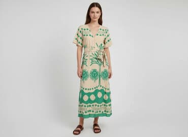 sukienka butelkowa zieleń reserved: Reserved, Sukienka damska, rozmiar S — 1