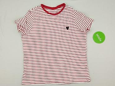 bluzki w paski oversize: T-shirt damski, rozmiar XL — 2