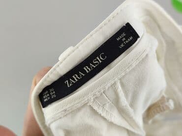 stradivarius spodnie w paski: Zara, Spodnie materiałowe damskie, rozmiar S — 4