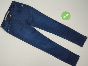 legginsy lateksowe z wysokim stanem: Jeansy damskie, XS — 2