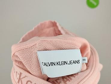 o pink: Calvin Klein Jeans, Bluza z kapturem damska, rozmiar XS — 4