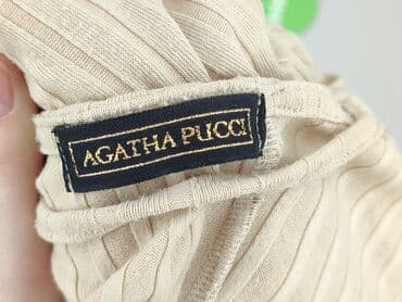 sukienki beżowe midi: Agatha, Sukienka damska, rozmiar S — 3