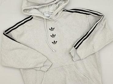 spodnie dresowe: Adidas, Bluza z kapturem damska, rozmiar L — 1