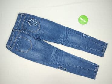 jeansy plus size wysoki stan: Jeansy damskie, rozmiar M — 3