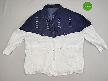 curry kurtki: Koszula damska, rozmiar 6XL — 2