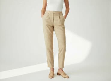 łaty na spodnie do prasowania: Primark, Spodnie materiałowe damskie, rozmiar M — 1