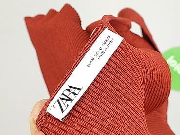red with jeans: Zara, Sukienka damska, rozmiar M — 5
