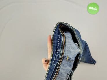 jeansy cropped damskie: Spodnie 3/4 damskie, rozmiar S — 4