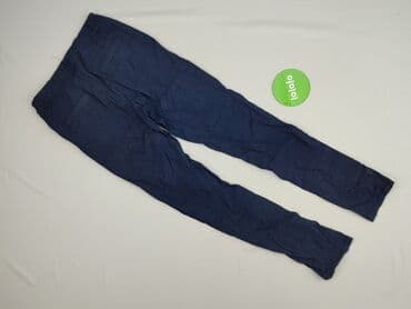 reserved sukienka niebieska w groszki: Spodnie materiałowe damskie, rozmiar S — 3