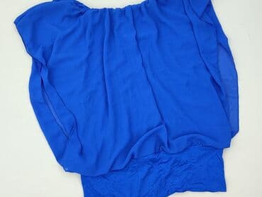 chabrowa bluzki plus size: Bluzka damska, rozmiar M — 2