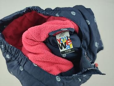 czapka north face: Kurtka zimowa, 4F Kids, 8 lat, 122-128 cm, stan - Bardzo dobry — 4