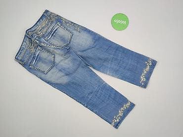 capri spodenki: Spodnie 3/4 damskie, rozmiar S — 3