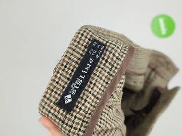 sukienka w pepitkę mohito: Spodnie materiałowe damskie, XL — 5