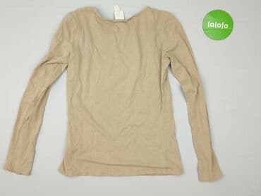 obcisła bluzka z dekoltem: H&M, T-shirt damski, rozmiar S — 3