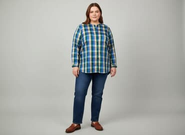 koszula hawajska c a: Koszula damska, rozmiar 6XL — 5