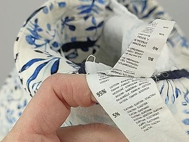 white jeans: Spodnie materiałowe damskie, rozmiar L — 5