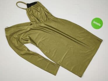 sukienki butelkowa zieleń midi: Sukienka damska, rozmiar S — 3