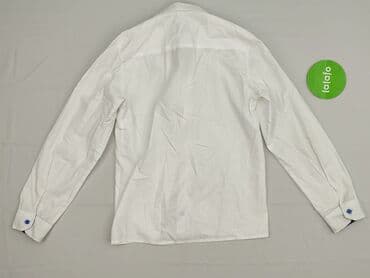 woskowane spodnie mango: Shirt 12 years, condition - Very good, pattern - Without pattern, color - White — 3
