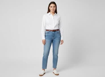 koszula niebieska hm: H&M, Koszula damska, rozmiar 2XL — 7