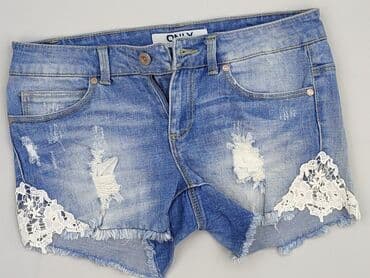 krótkie spodenki niski stan: ONLY, Szorty damskie, rozmiar S — 1