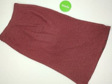 bordowa spódnice midi: Spódnica damska, rozmiar S — 4