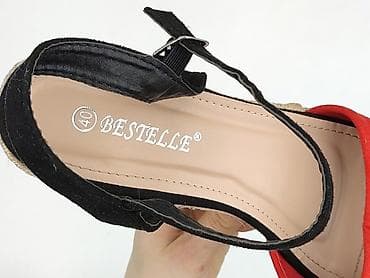 klapki deezee na platformie: Sandały damskie, rozmiar 40 — 5