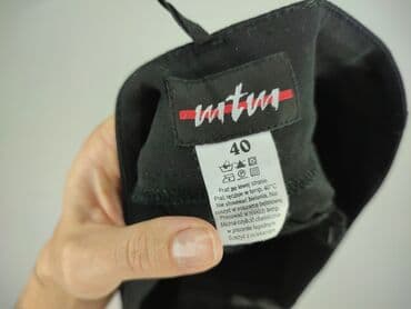 ubrania mts: Spodnie materiałowe damskie, rozmiar L — 5