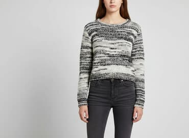 poliamid w swetrze: H&M, Sweter damski, rozmiar XS — 8