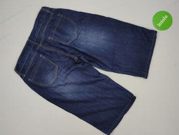 jeansy cropped damskie: Spodnie 3/4 damskie, rozmiar L — 3