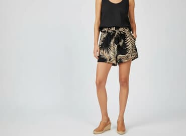 koszula w palmy h m: H&M, Szorty damskie, rozmiar S — 1