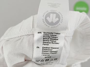 leginsy biale: Legginsy Krótkie damskie, rozmiar S — 5