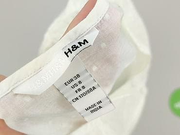 biala bluzka hm: H&M, Bluzka damska, rozmiar M — 4
