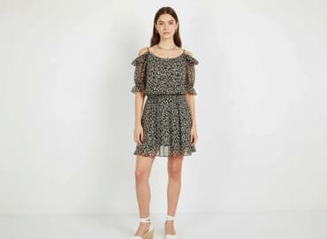 sukienka czarna 152: Clockhouse, Sukienka damska, rozmiar XS — 6