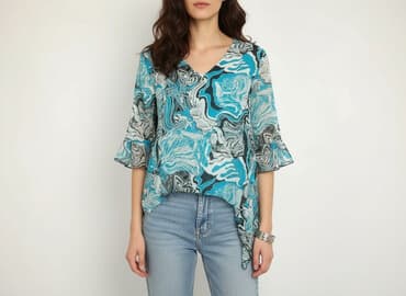 sukienka z chusty: Bluzka damska, rozmiar S — 5