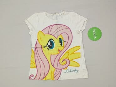 lidl podkoszulki dziewczęce: T-shirt, H&M, 10 years, 134-140 cm, condition - Very good — 2