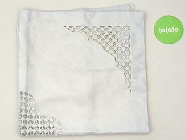 Lighting & Fittings: PL - Tablecloth 78 x 78, color - Light blue, condition - Very good — 2