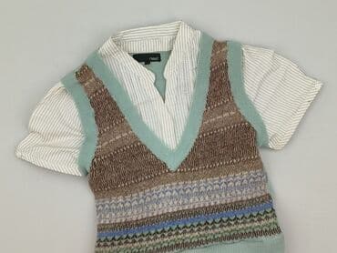 srebrna marynarka do sukienki: Sukienka damska, M — 1