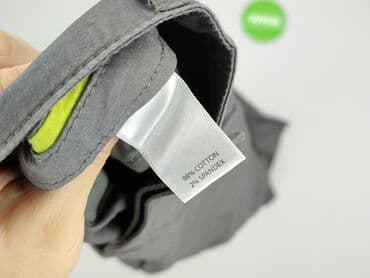 szare szerokie jeansy: AVENUE, Spodnie materiałowe damskie, rozmiar 2XL — 5