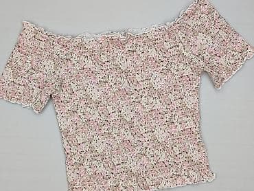 asymetryczny dekolt: H&M, Bluzka damska, rozmiar L — 1