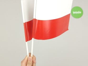 Inny wystrój domu: Dwie używane flagi Polski. Idealne do dekoracji na uroczystości — 4