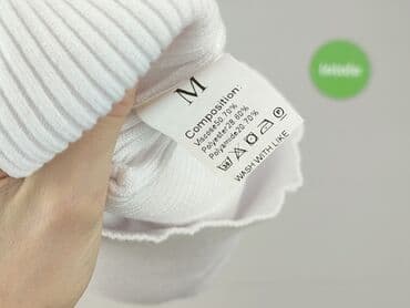 biała marynarka bez rękawów: Top damski, M — 5