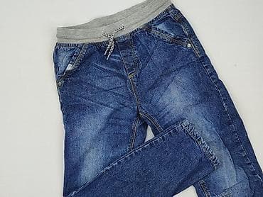 bluza 164: Spodnie jeansowe, Pepco, 8 lat, 128, stan - Bardzo dobry — 1