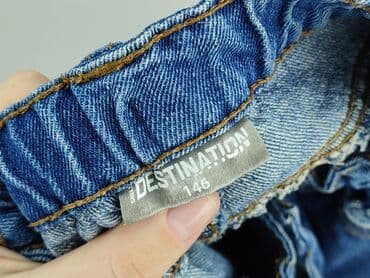 reserved spodnie z imitacji skory: Jeans, Destination, 11 years, 146, condition - Perfect — 4