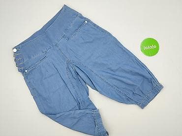 white jeans: RAINBOW, Spodnie 3/4 damskie, rozmiar XS — 2