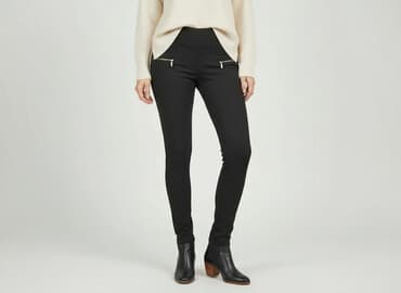 krótkie legginsy damskie z wysokim stanem: Leggings Elegant for women, size S — 1