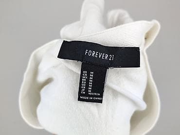 bluzki bawełniane basic: Forever 21, Bluzka damska, rozmiar M — 4