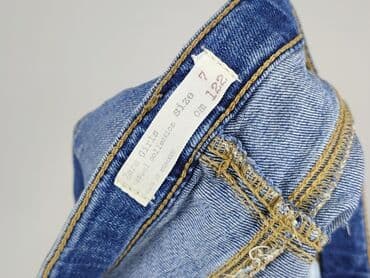 legginsy dla chłopca: Spodnie jeansowe, Zara, 7 lat, 122, stan - Idealny — 4