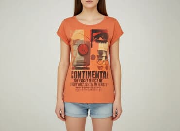 najladniejsze koszulki pilkarskie: Pimkie, T-shirt damski, rozmiar L — 7